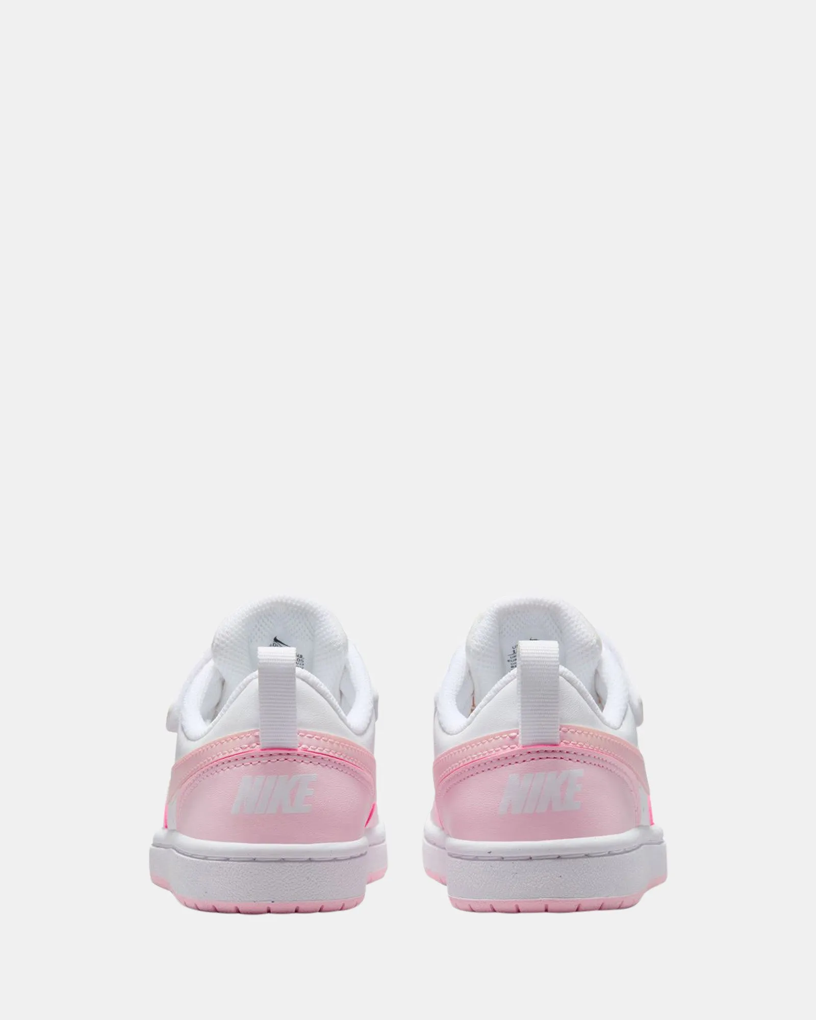 Nike Kinder Schuhe Court Borough Low Recraft Vorschule Weiß/Rosa Schaum