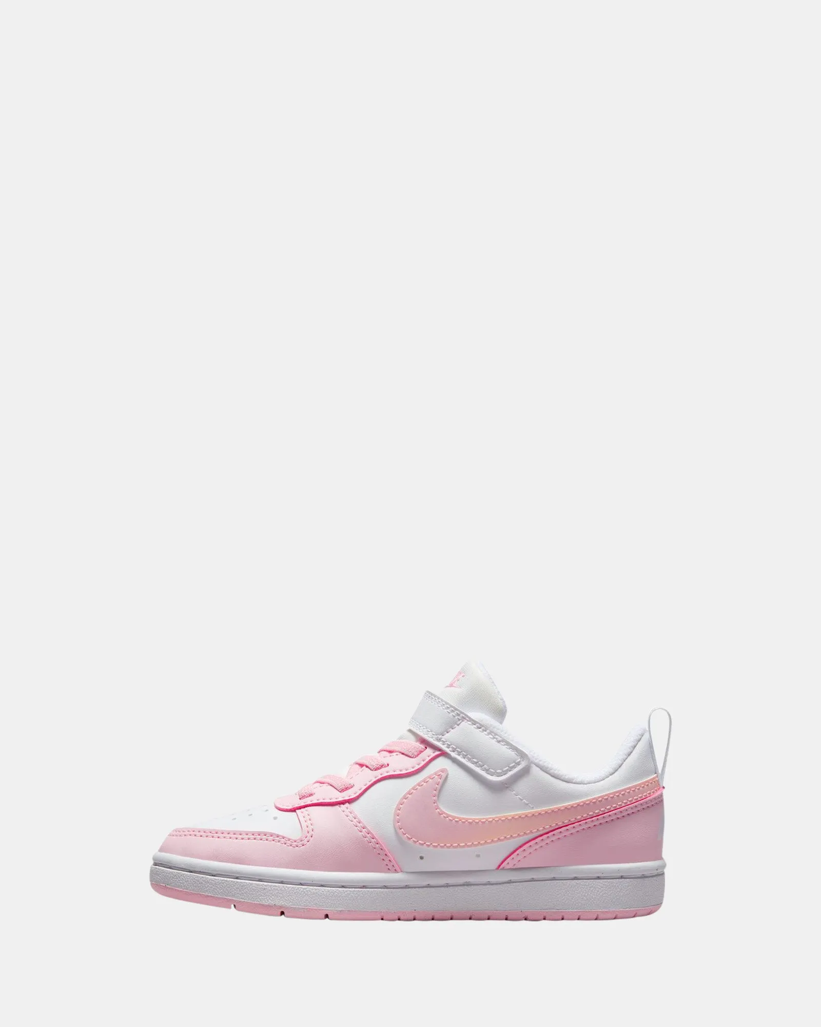 Nike Kinder Schuhe Court Borough Low Recraft Vorschule Weiß/Rosa Schaum