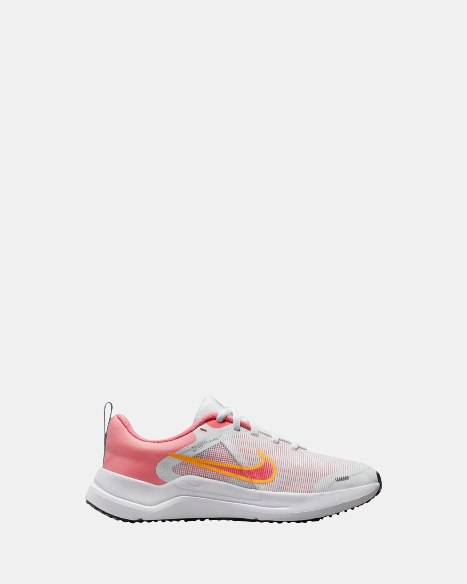 Nike Kinder Schuhe Downshifter 12 Grundschule Weiß/Laser Orange/Korallenkreide