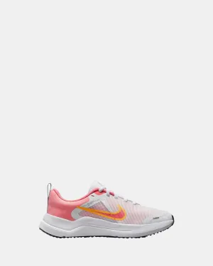 Nike Kinder Schuhe Downshifter 12 Grundschule Weiß/Laser Orange/Korallenkreide