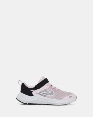 Nike Kinder Schuhe Downshifter 12 Vorschule Rosa Schaumstoff/Zinn/Schwarz/Weiß