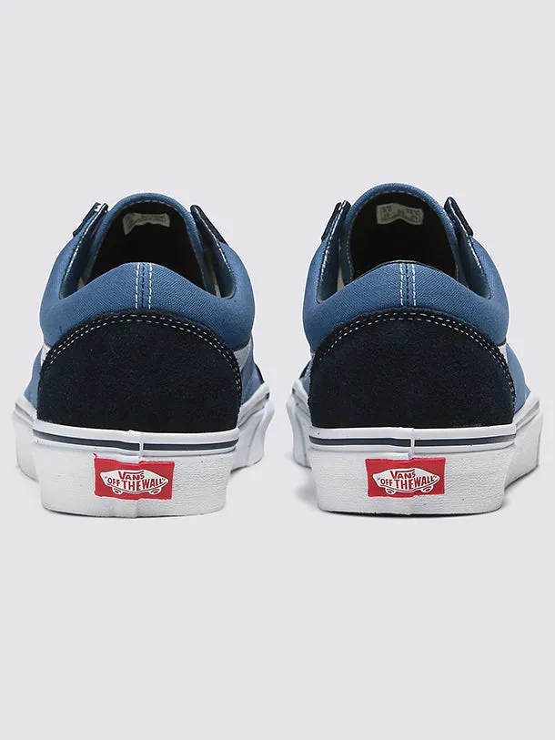 Old Skool Schuh - Marineblau/Weiß