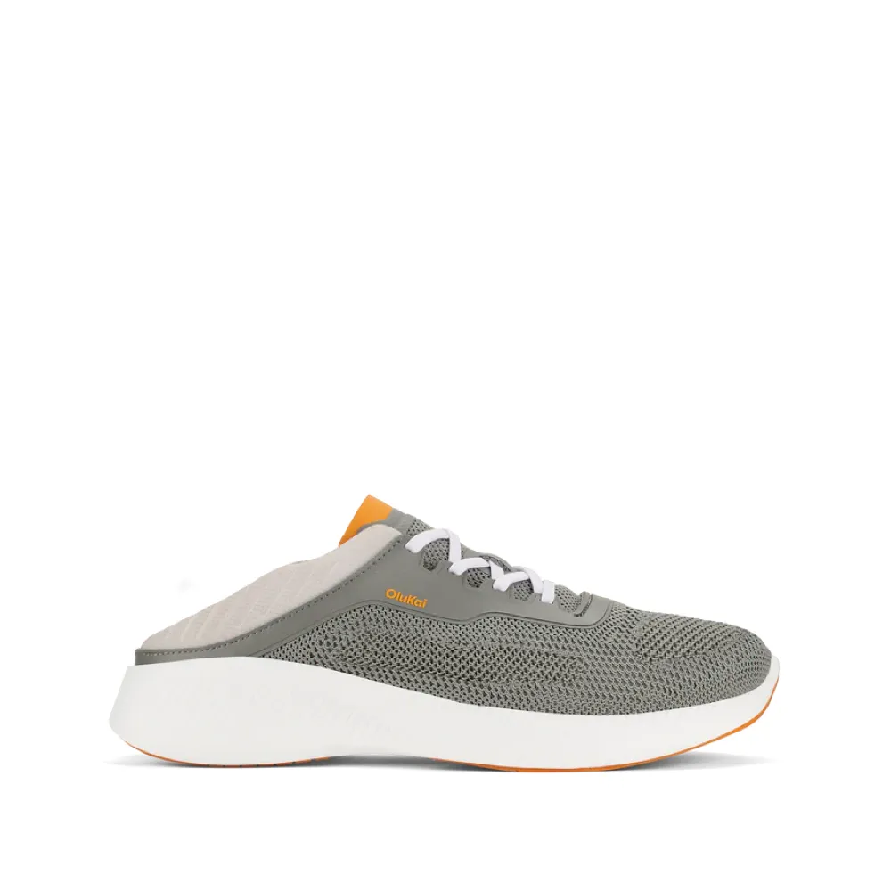 OluKai Herren Island Hopper Mesh Sneaker in Sturmgrau