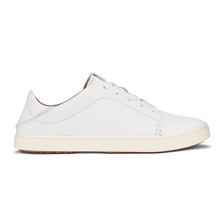 OluKai Damen Pehuea Lī ‘Ili Sneaker in Leuchtendem Weiß