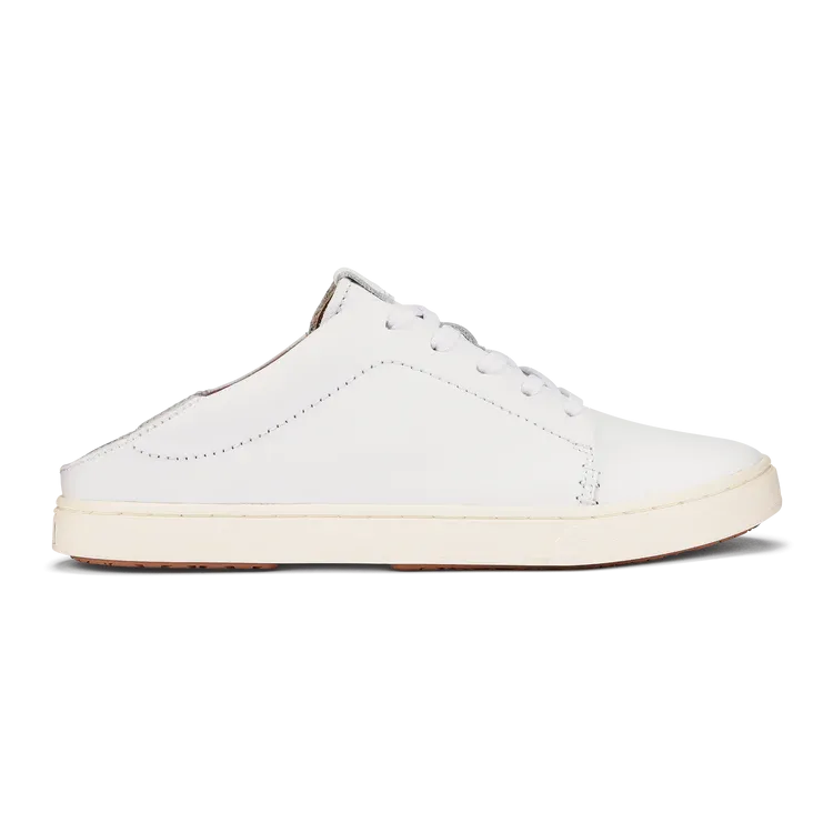 OluKai Damen Pehuea Lī ‘Ili Sneaker in Leuchtendem Weiß