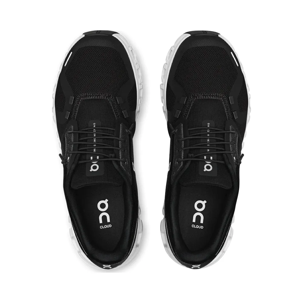 Über den Women's Cloud 6 Sneaker in Schwarz/Weiß