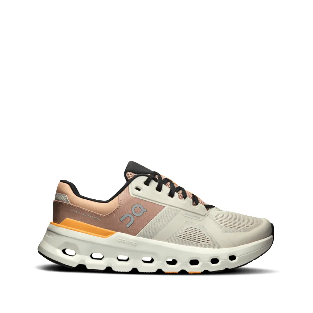 Zu den Women's Cloudrunner 2 Sneakern in Perle/Tangerine