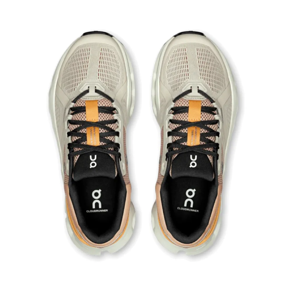 Zu den Women's Cloudrunner 2 Sneakern in Perle/Tangerine