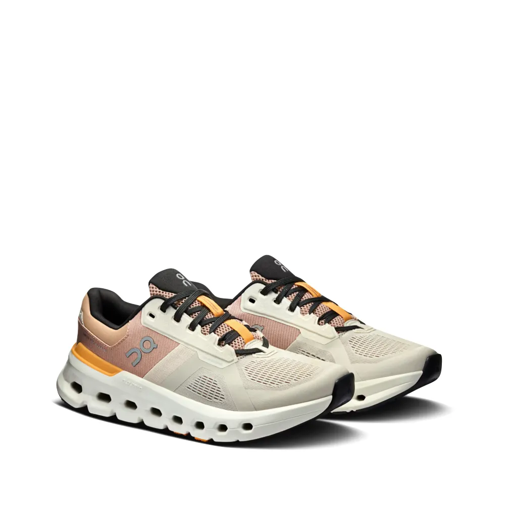 Zu den Women's Cloudrunner 2 Sneakern in Perle/Tangerine