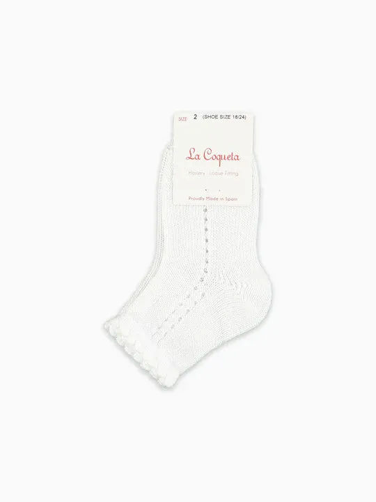 durchbrochene kurze Socken