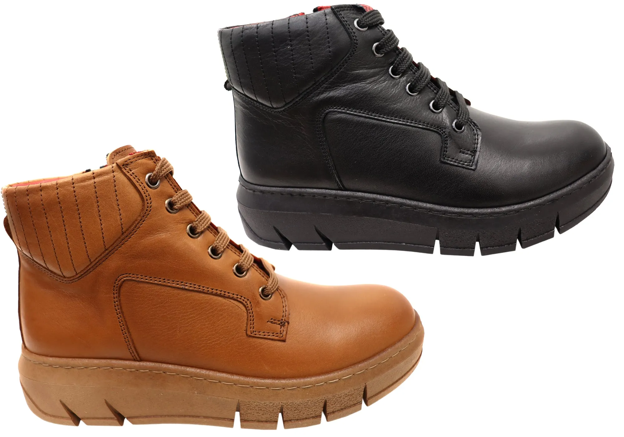 Orizonte Avonbury Damen Europäische Bequemliche Leder Knöchelstiefel Orizonte Schuhe