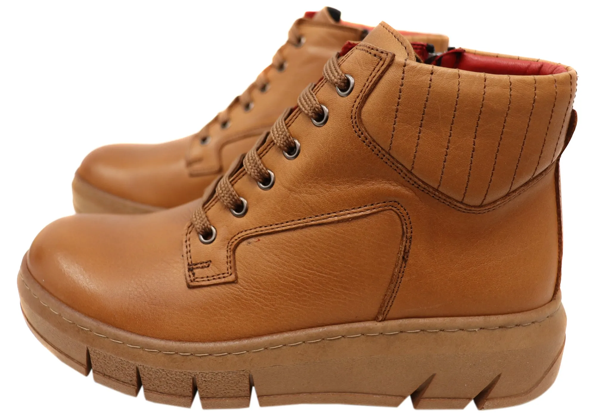 Orizonte Avonbury Damen Europäische Bequemliche Leder Knöchelstiefel Orizonte Schuhe