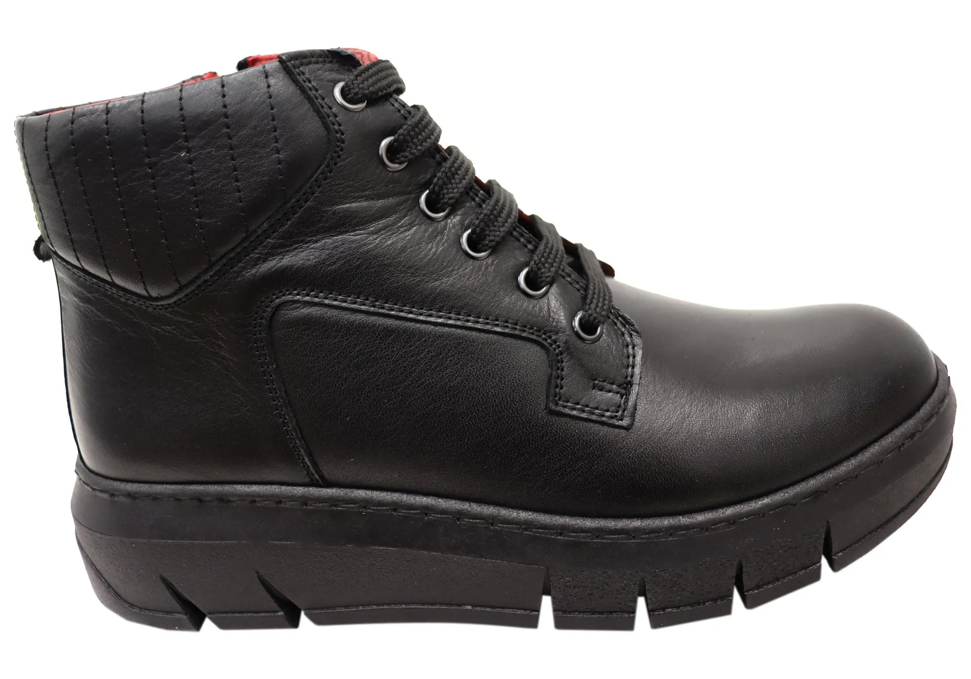 Orizonte Avonbury Damen Europäische Bequemliche Leder Knöchelstiefel Orizonte Schuhe