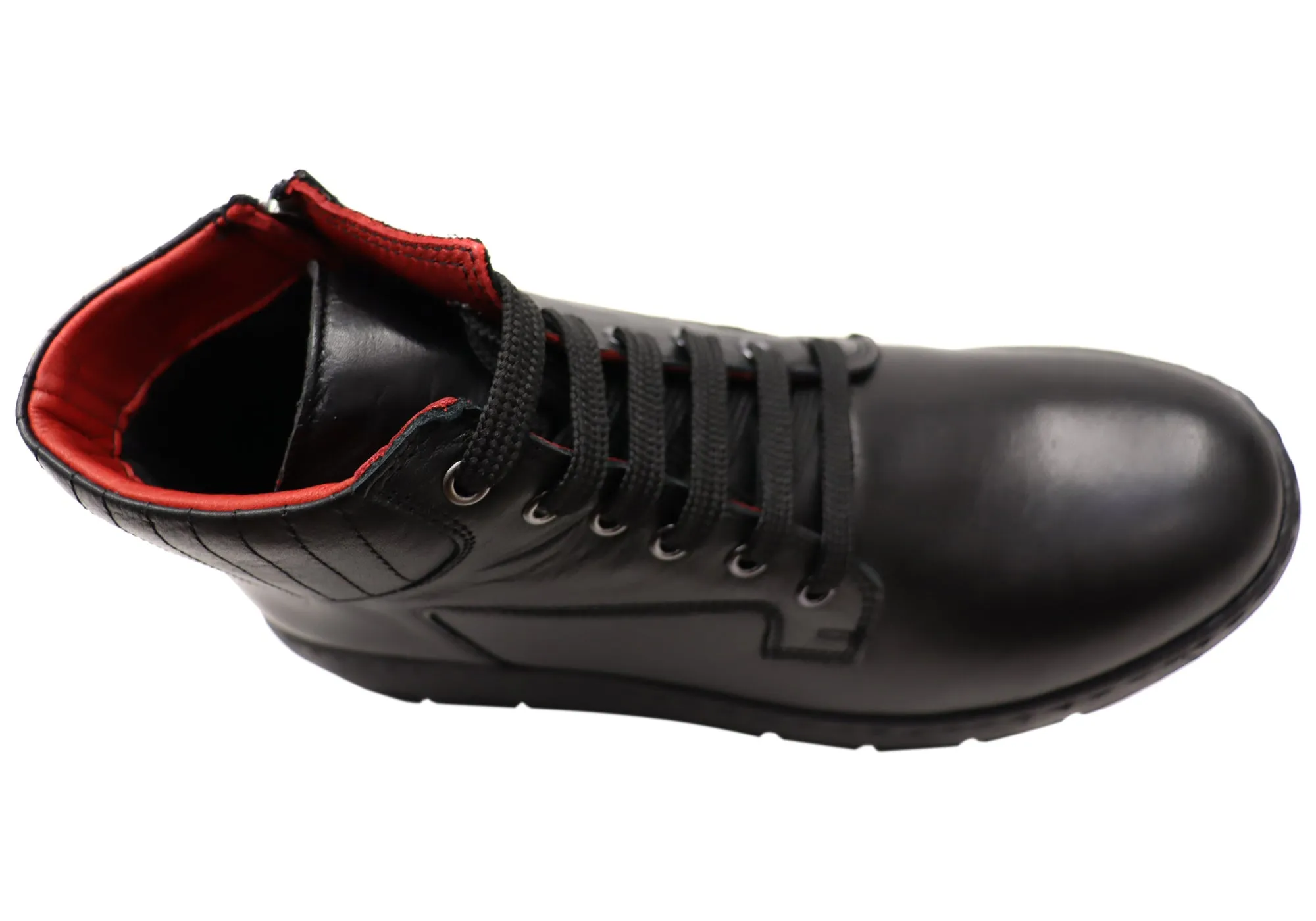 Orizonte Avonbury Damen Europäische Bequemliche Leder Knöchelstiefel Orizonte Schuhe