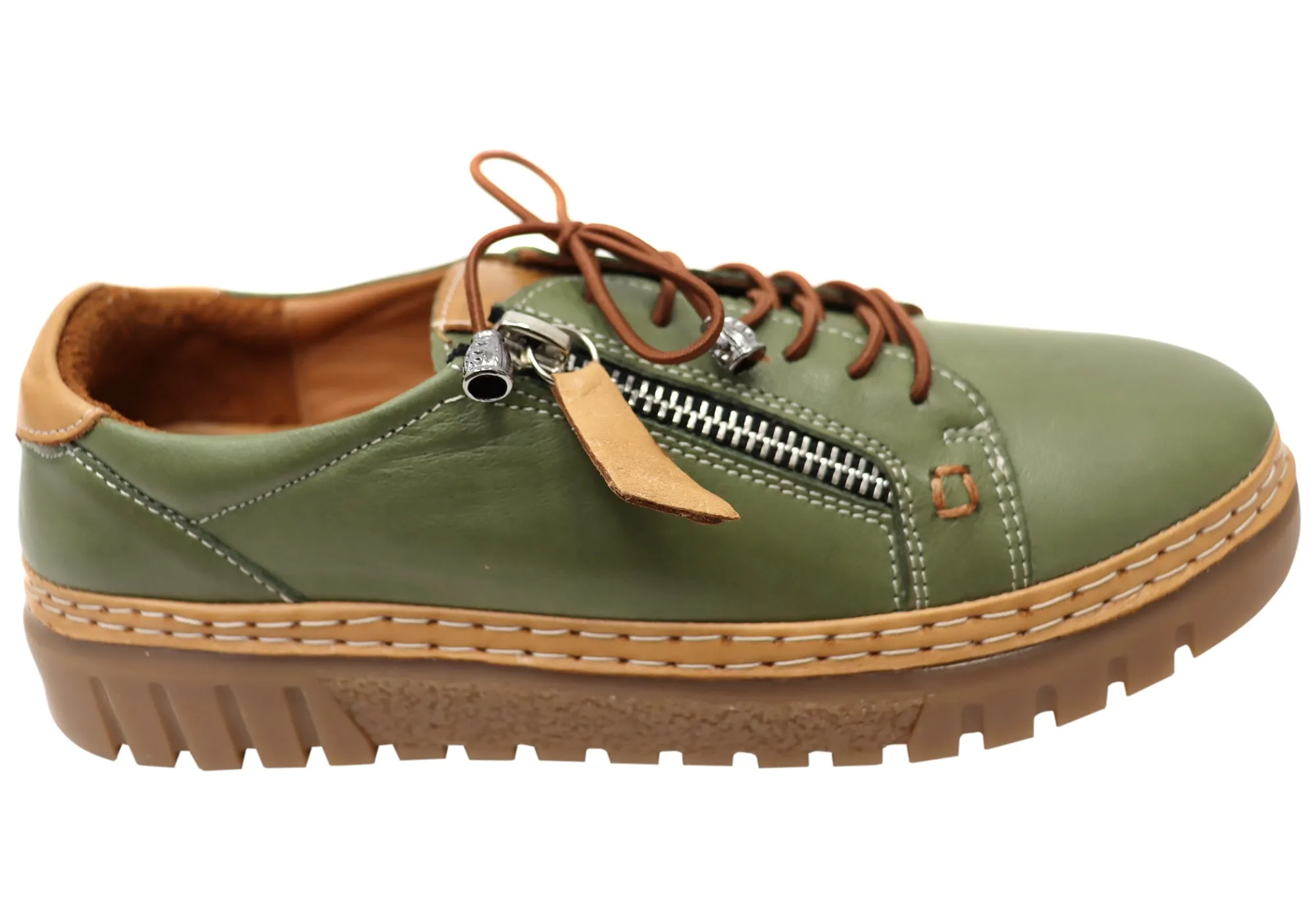 Orizonte Folair Damen Bequeme Lederschuhe Europäische Schuhe Orizonte Schuhe