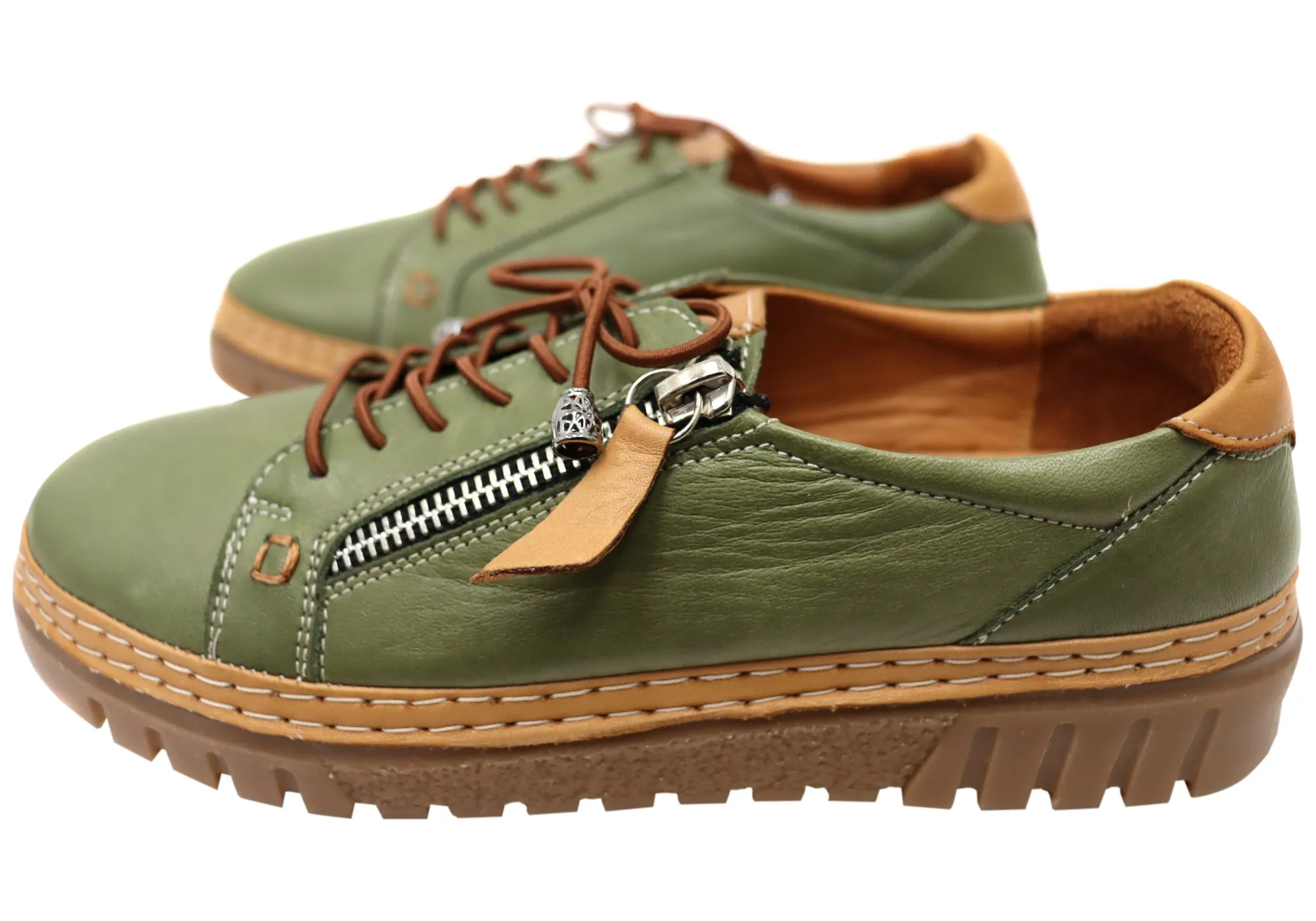 Orizonte Folair Damen Bequeme Lederschuhe Europäische Schuhe Orizonte Schuhe