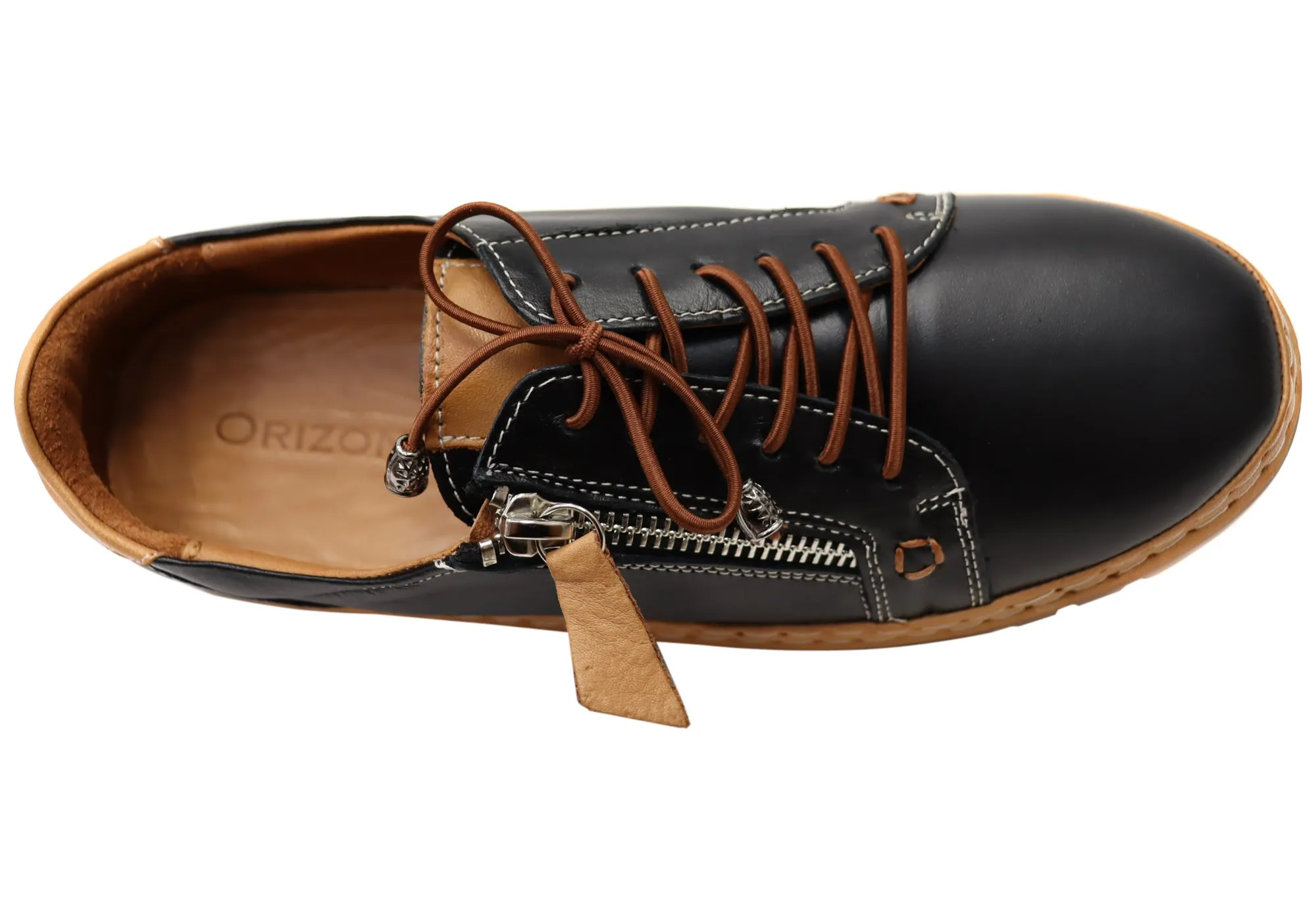 Orizonte Folair Damen Bequeme Lederschuhe Europäische Schuhe Orizonte Schuhe