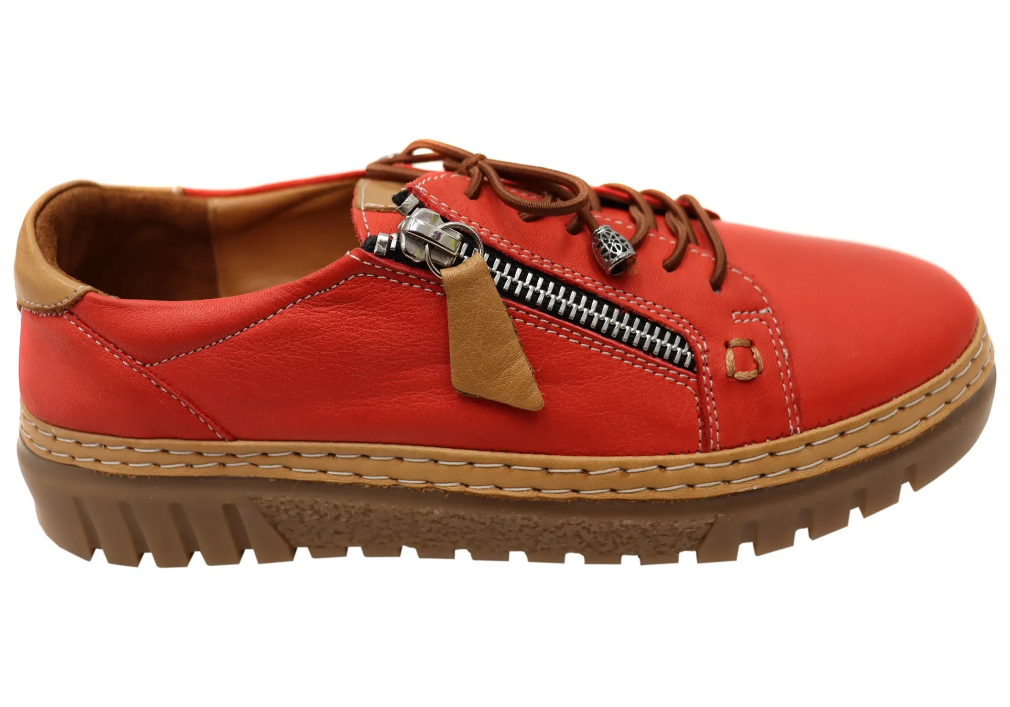 Orizonte Folair Damen Bequeme Lederschuhe Europäische Schuhe Orizonte Schuhe