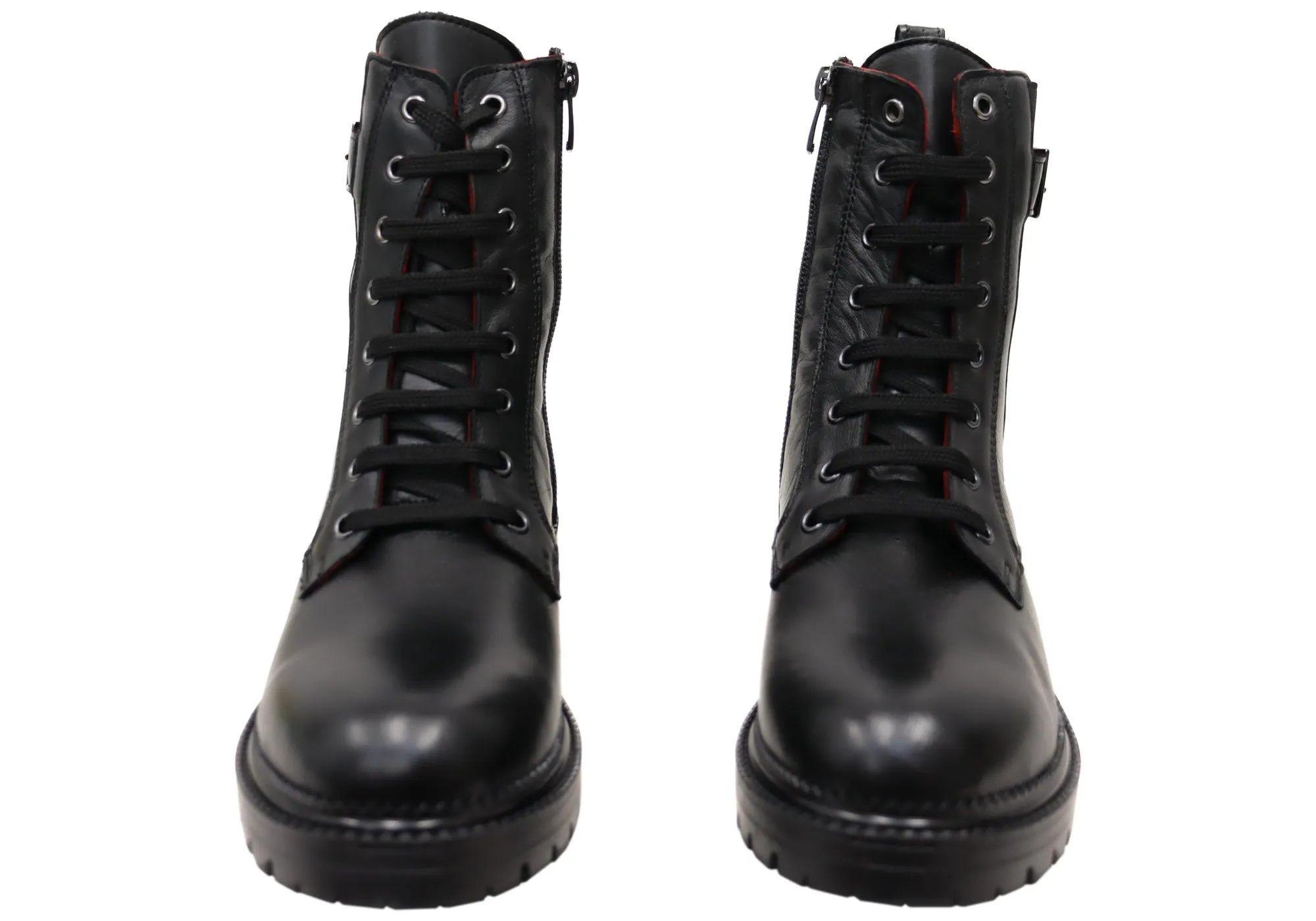 Orizonte Hunterfield Damen Europäische Bequeme Lederstiefel Orizonte Schuhe