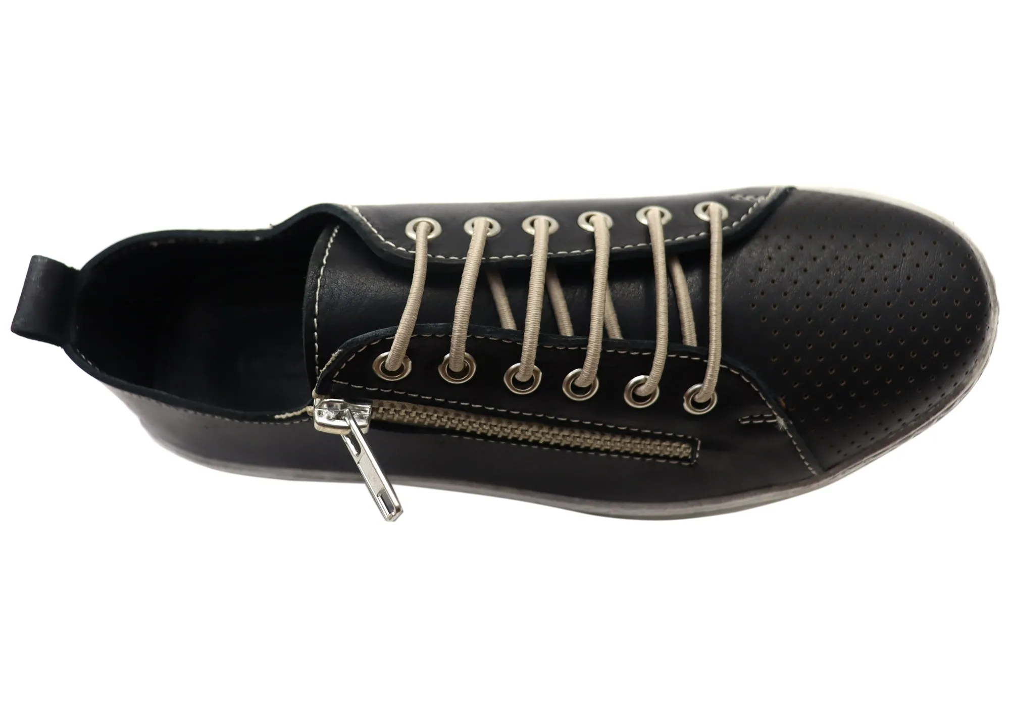 Orizonte Iris Damen Europäische Bequeme Leder Freizeitschuhe Orizonte Schuhe
