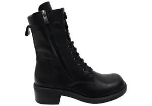 Orizonte Opal Damen Europäische Bequeme Lederstiefel Orizonte Schuhe