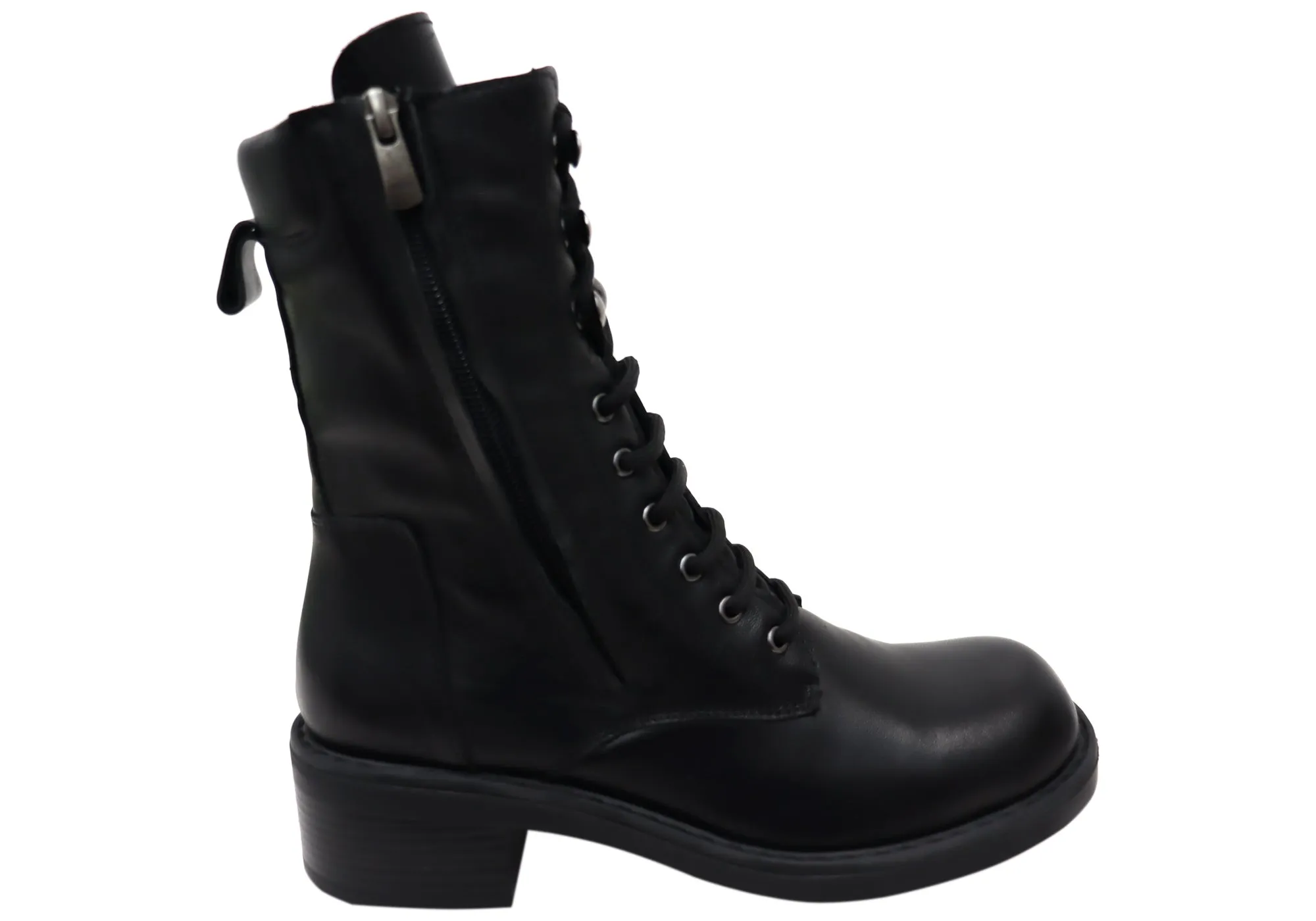 Orizonte Opal Damen Europäische Bequeme Lederstiefel Orizonte Schuhe
