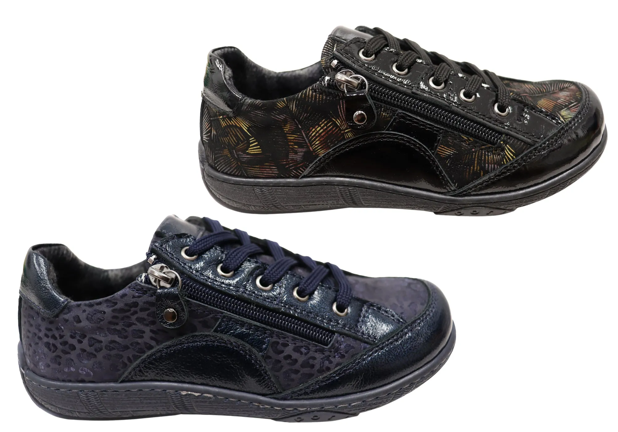 Orizonte Oxley Damen Bequeme Leder Europäische Schuhe Orizonte Schuhe