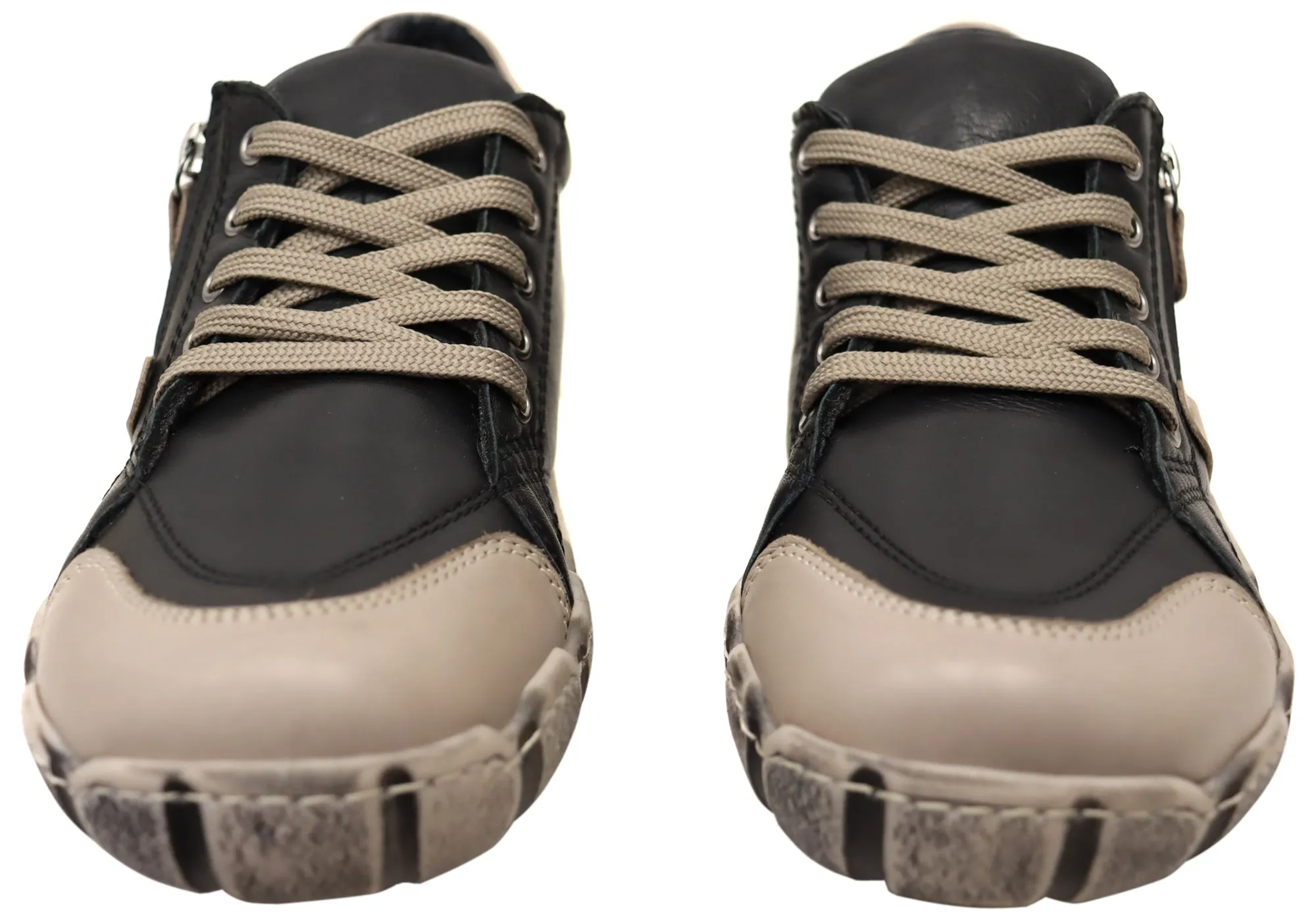 Orizonte Rusden Damen Bequeme Lederschuhe Europäische Schuhe Orizonte Schuhe