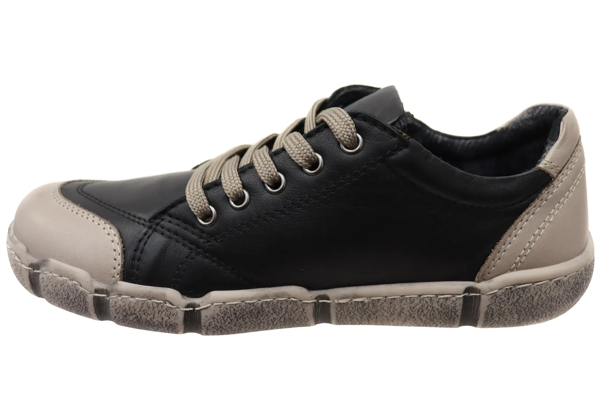 Orizonte Rusden Damen Bequeme Lederschuhe Europäische Schuhe Orizonte Schuhe