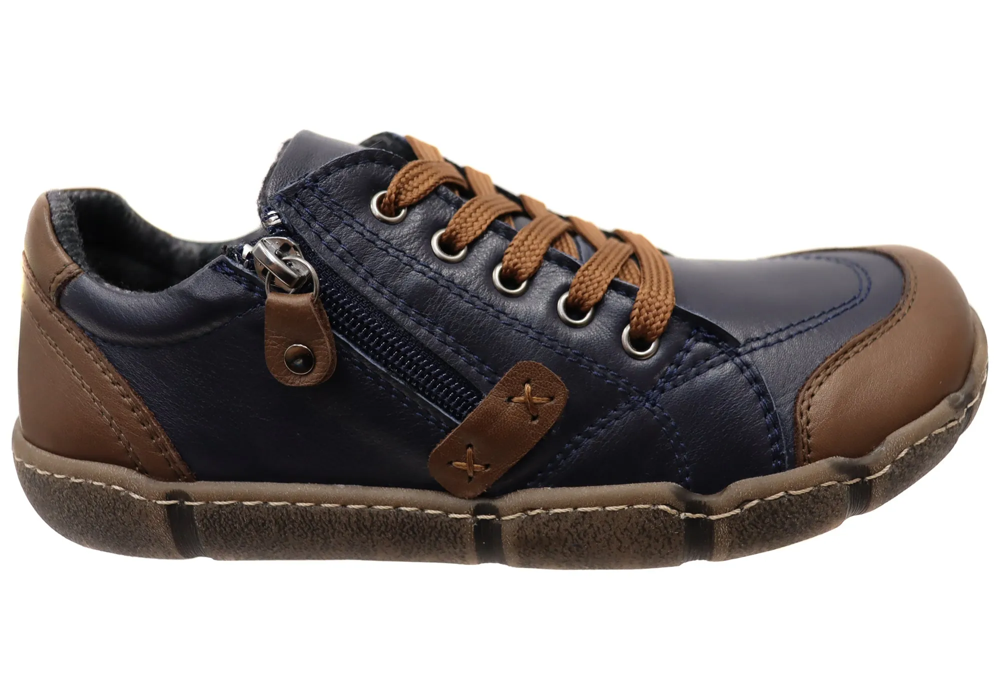 Orizonte Rusden Damen Bequeme Lederschuhe Europäische Schuhe Orizonte Schuhe