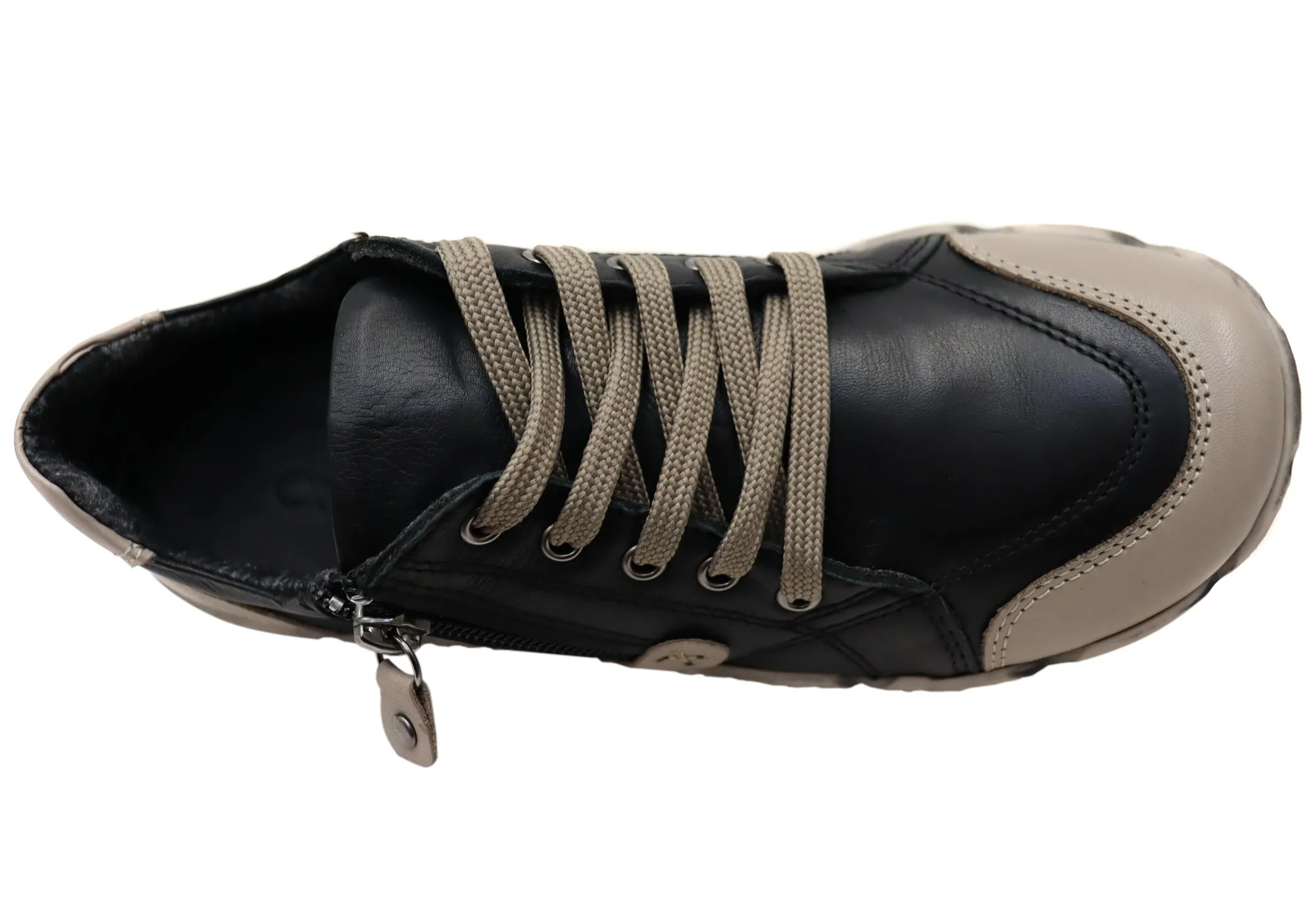 Orizonte Rusden Damen Bequeme Lederschuhe Europäische Schuhe Orizonte Schuhe
