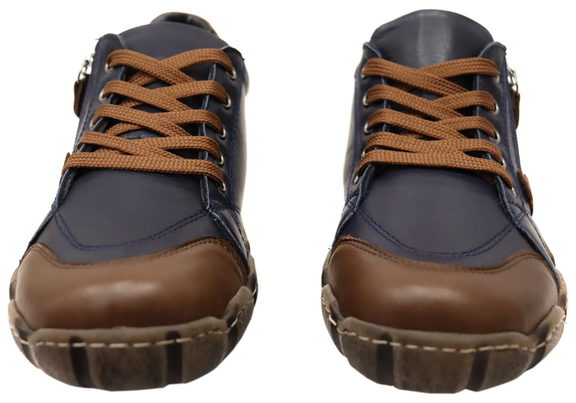 Orizonte Rusden Damen Bequeme Lederschuhe Europäische Schuhe Orizonte Schuhe