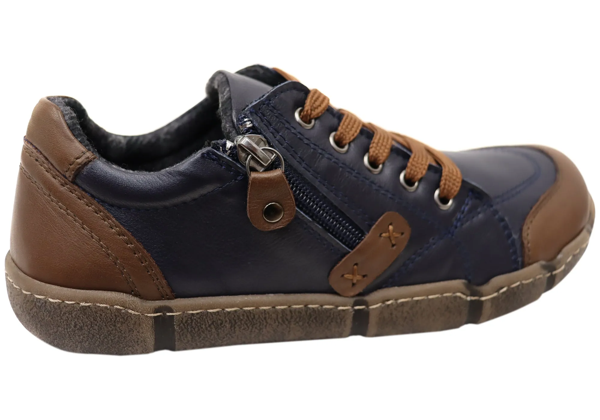 Orizonte Rusden Damen Bequeme Lederschuhe Europäische Schuhe Orizonte Schuhe