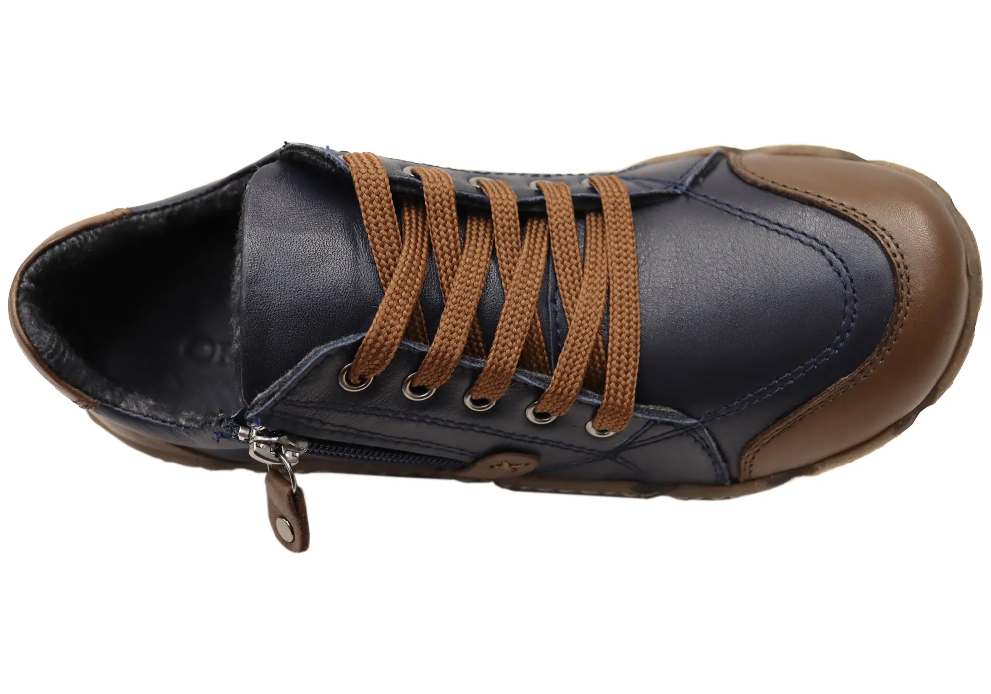 Orizonte Rusden Damen Bequeme Lederschuhe Europäische Schuhe Orizonte Schuhe