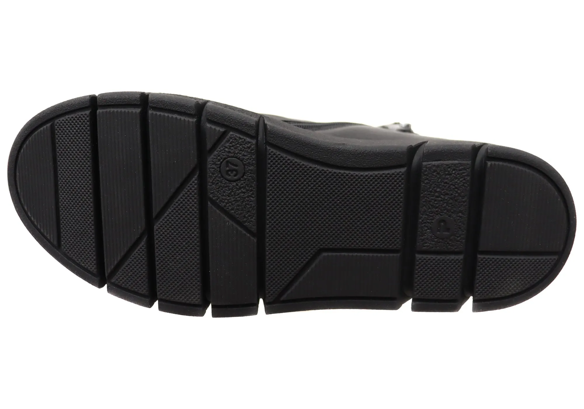 Orizonte Tempo Damen Europäische Komfort Leder Knöchelstiefel Orizonte Schuhe