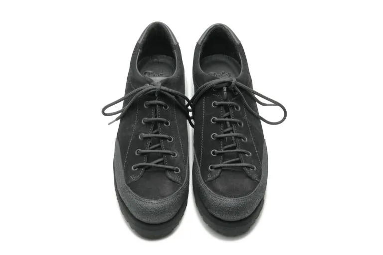 Paraboot Herren Montana/Jannu Int 8 - Schwarz Velours Schwarz