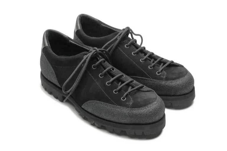 Paraboot Herren Montana/Jannu Int 8 - Schwarz Velours Schwarz
