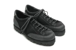 Paraboot Herren Montana/Jannu Int 8 - Schwarz Velours Schwarz