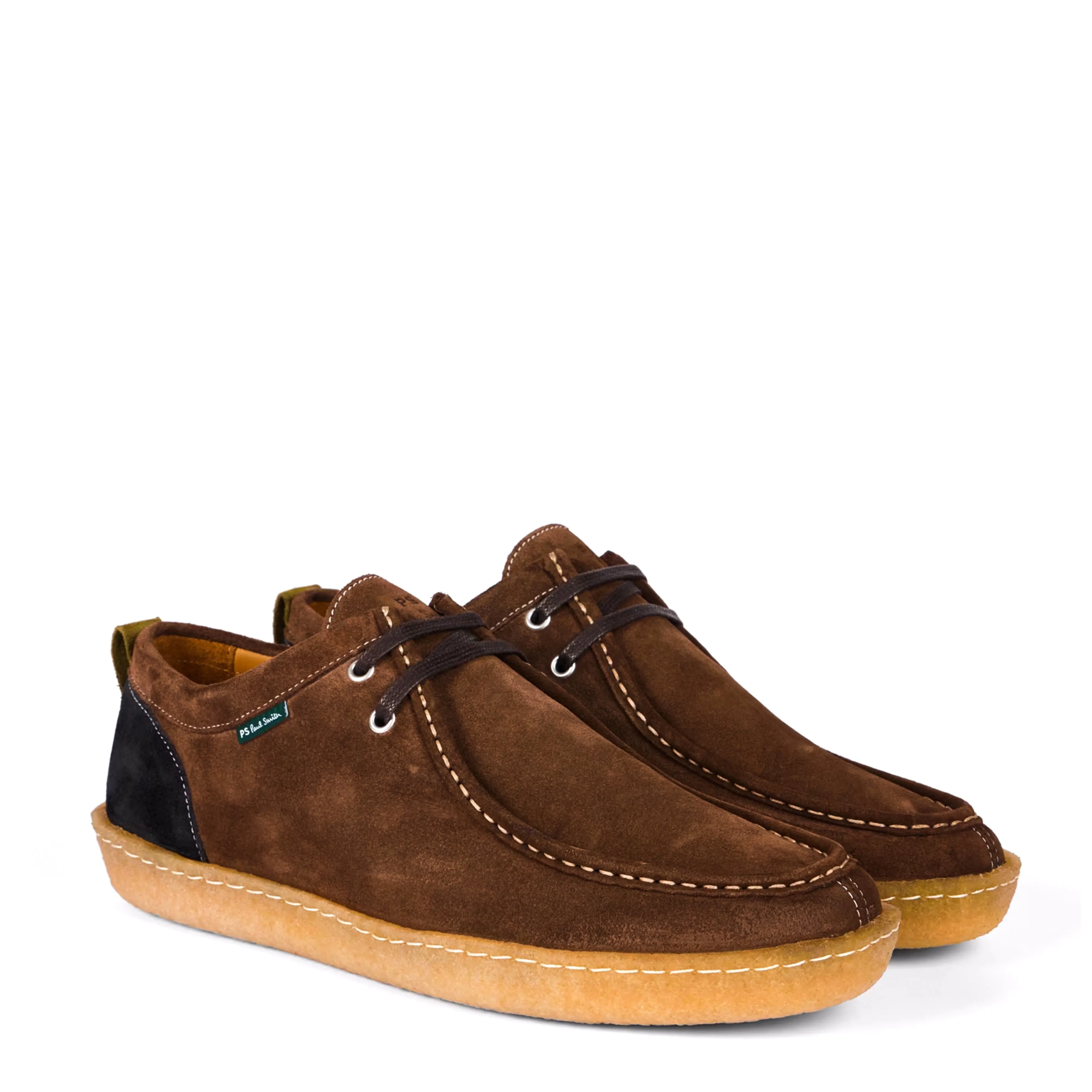 Paul Smith Wildleder Buster Schuhe Dunkelbraun