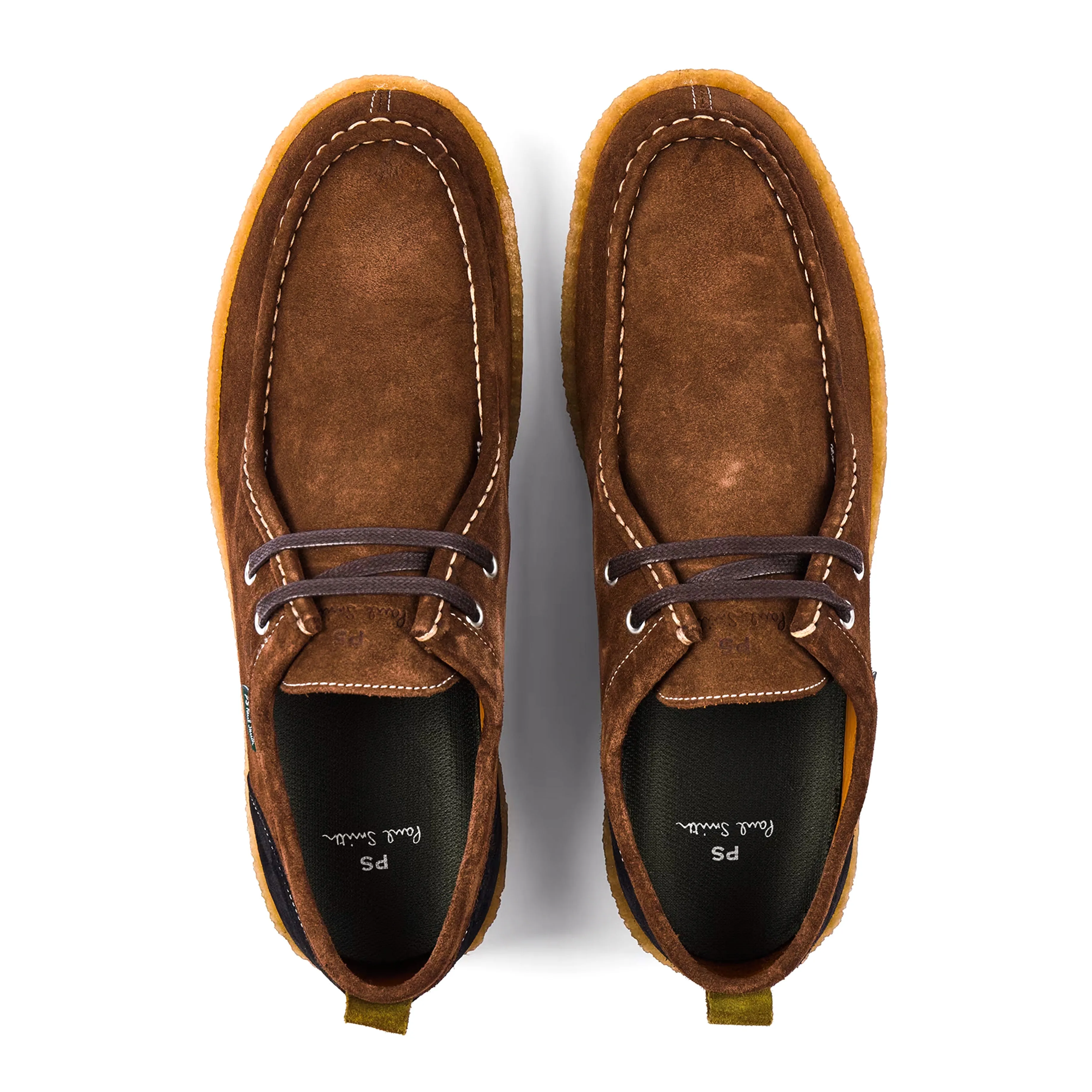 Paul Smith Wildleder Buster Schuhe Dunkelbraun