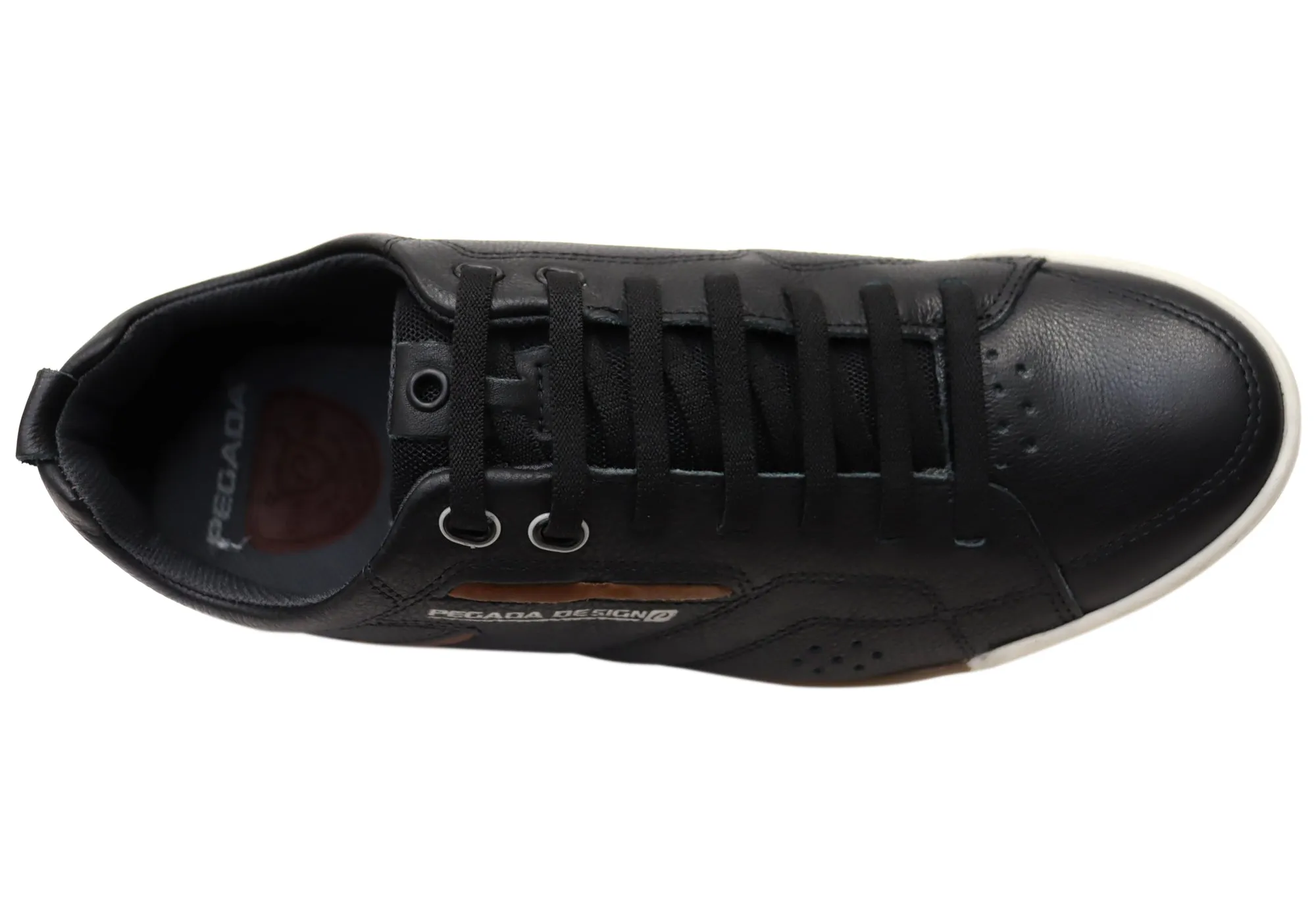 Pegada Evolve Herren Leder Slip-On Freizeitschuhe Hergestellt in Brasilien Pegada Schuhe