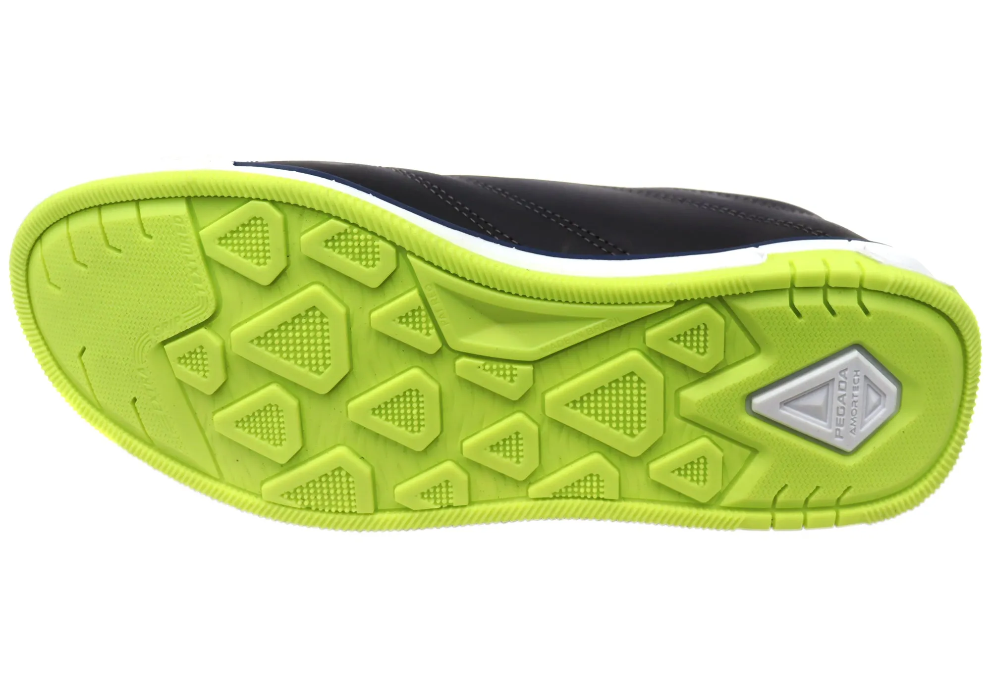 Pegada Evolve Herren Leder Slip-On Freizeitschuhe Hergestellt in Brasilien Pegada Schuhe