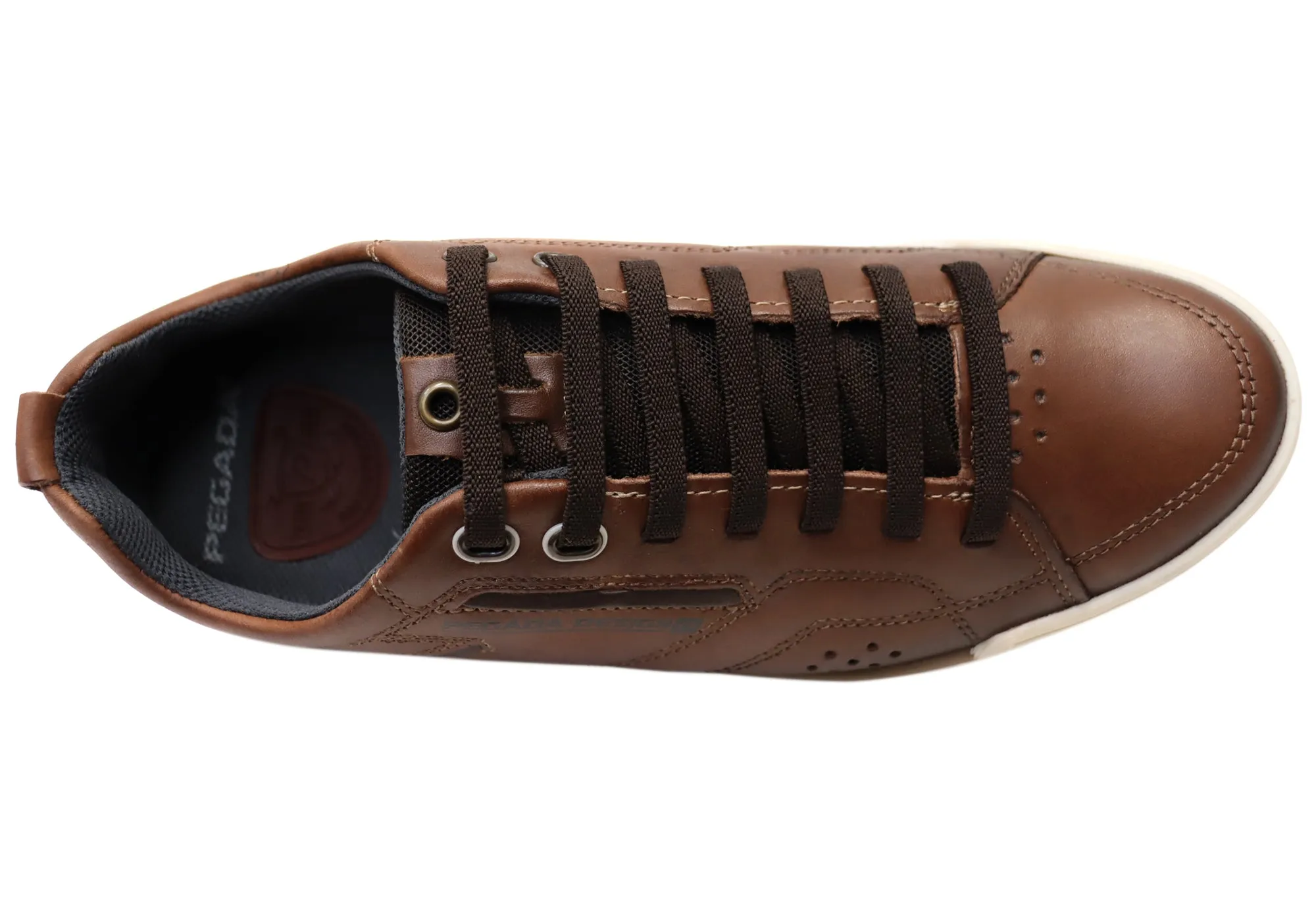 Pegada Evolve Herren Leder Slip-On Freizeitschuhe Hergestellt in Brasilien Pegada Schuhe