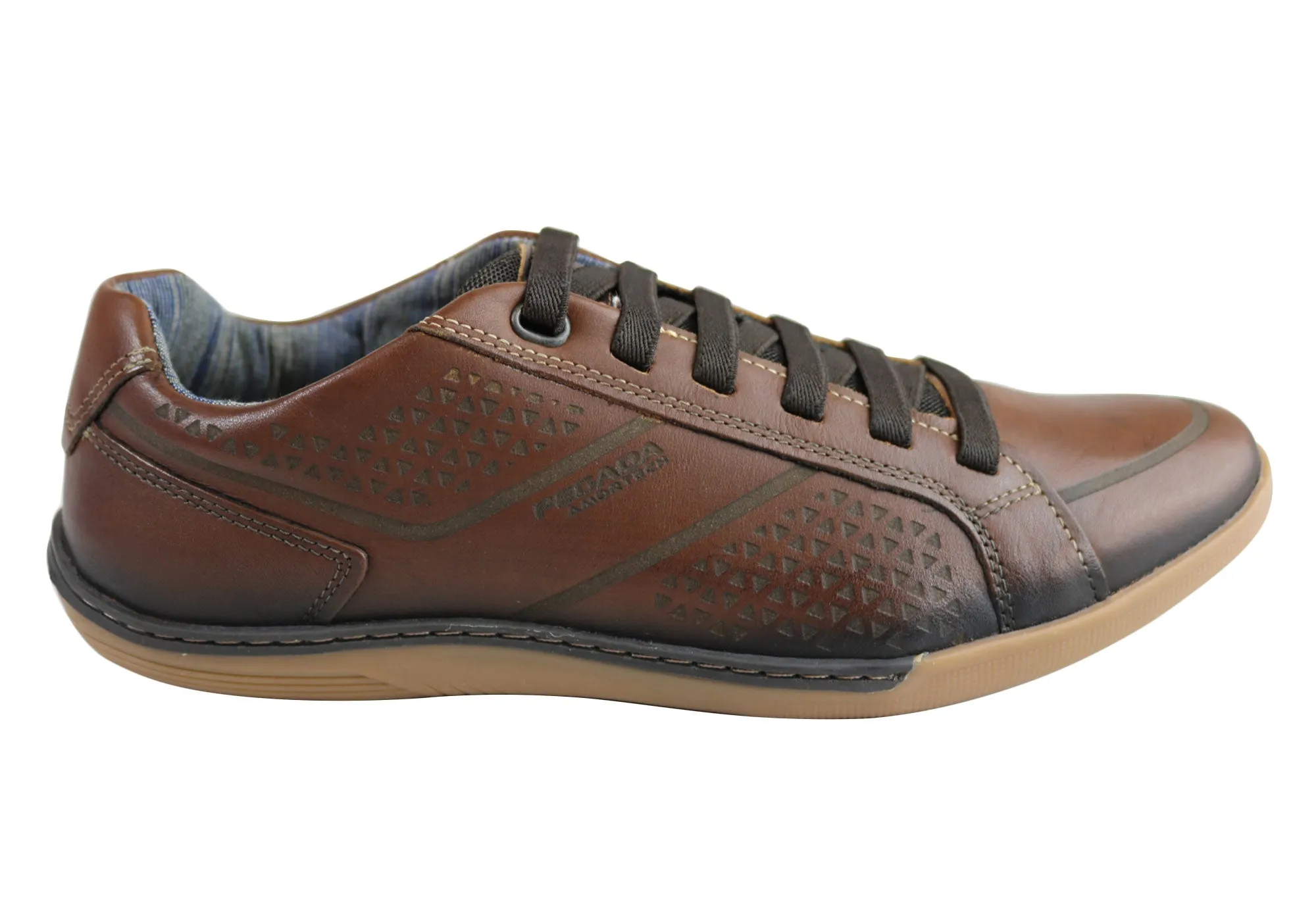 Pegada Hank Herren Leder Slip-On Komfort Freizeitschuhe Hergestellt in Brasilien Pegada Schuhe