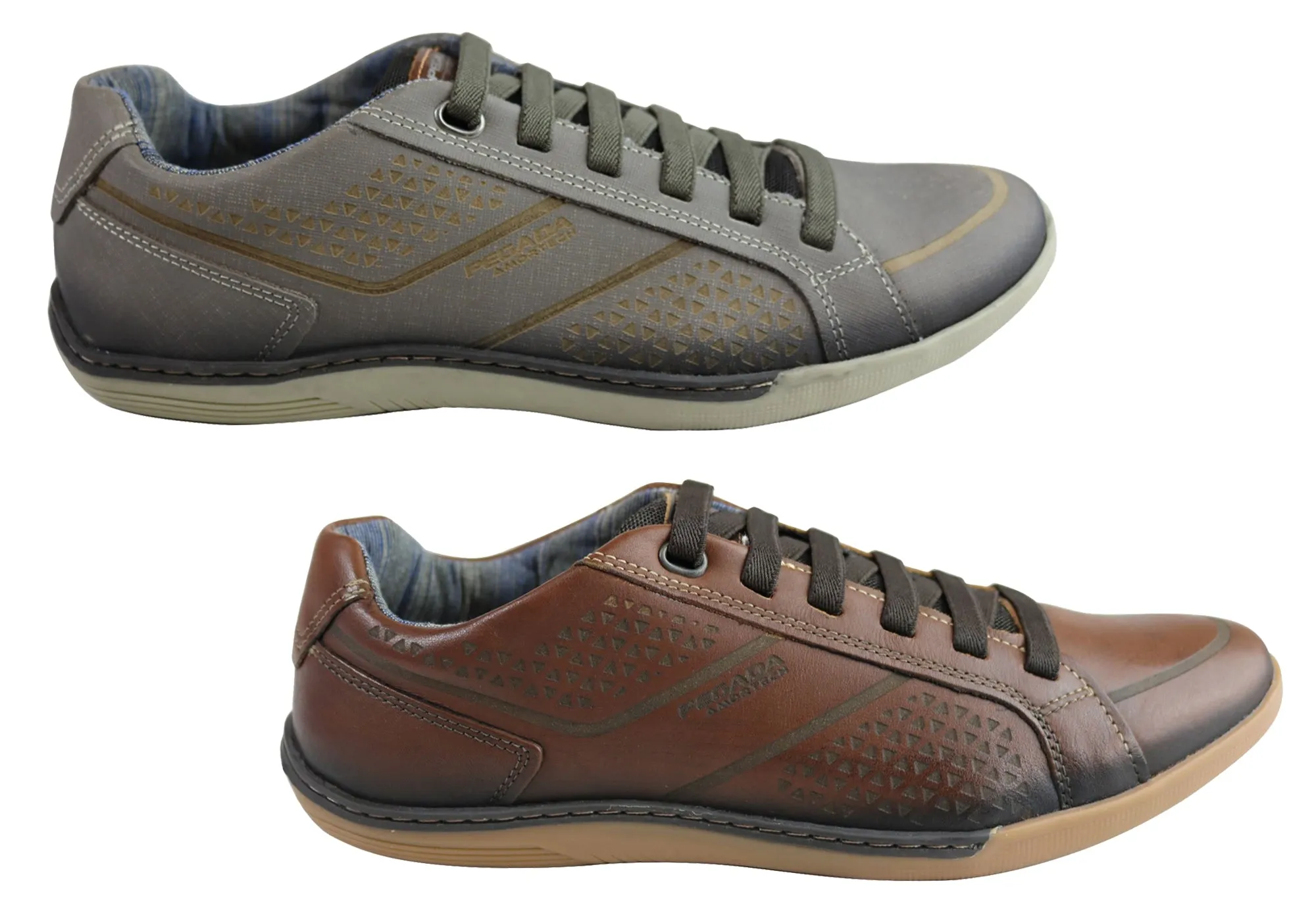 Pegada Hank Herren Leder Slip-On Komfort Freizeitschuhe Hergestellt in Brasilien Pegada Schuhe