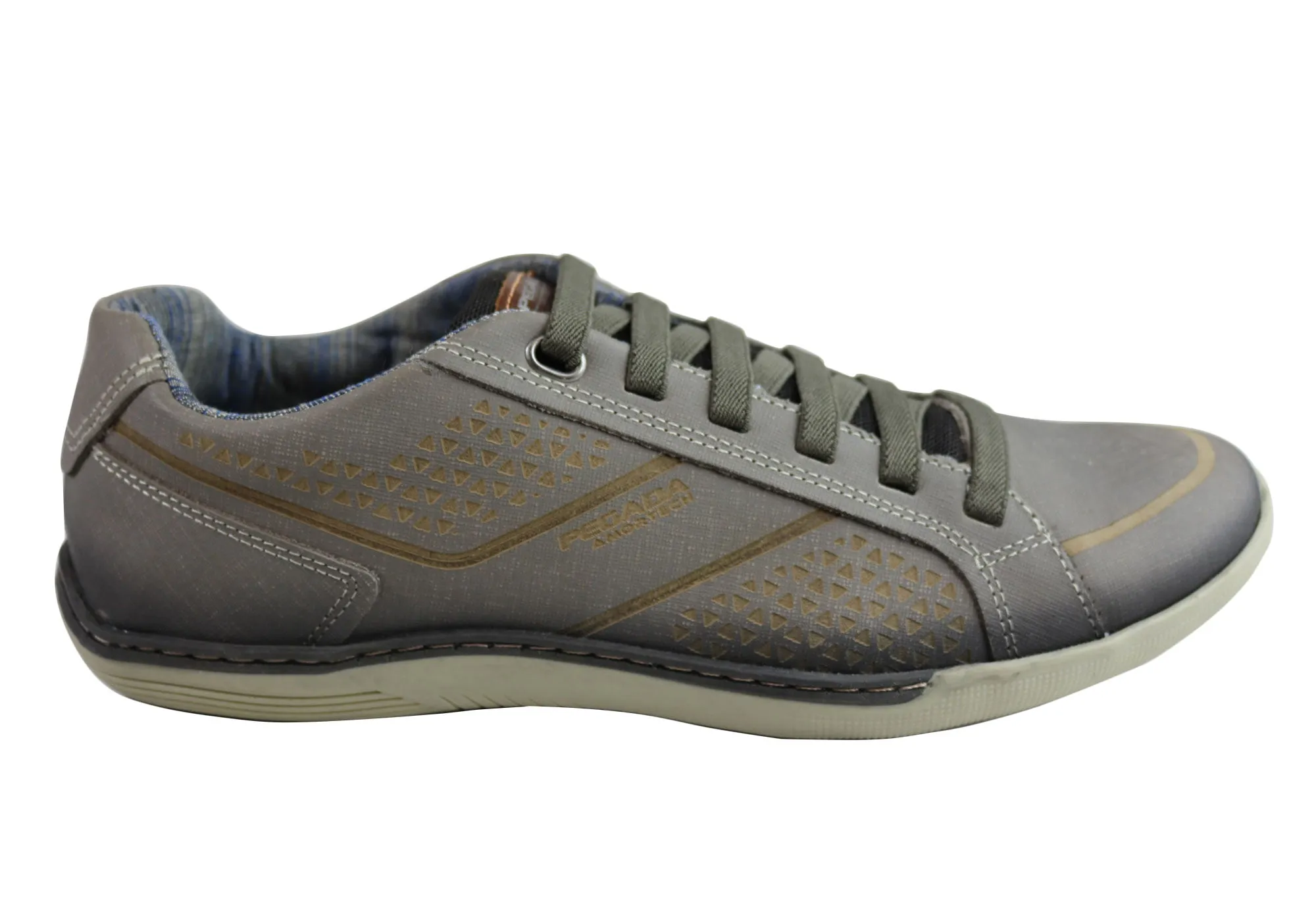 Pegada Hank Herren Leder Slip-On Komfort Freizeitschuhe Hergestellt in Brasilien Pegada Schuhe