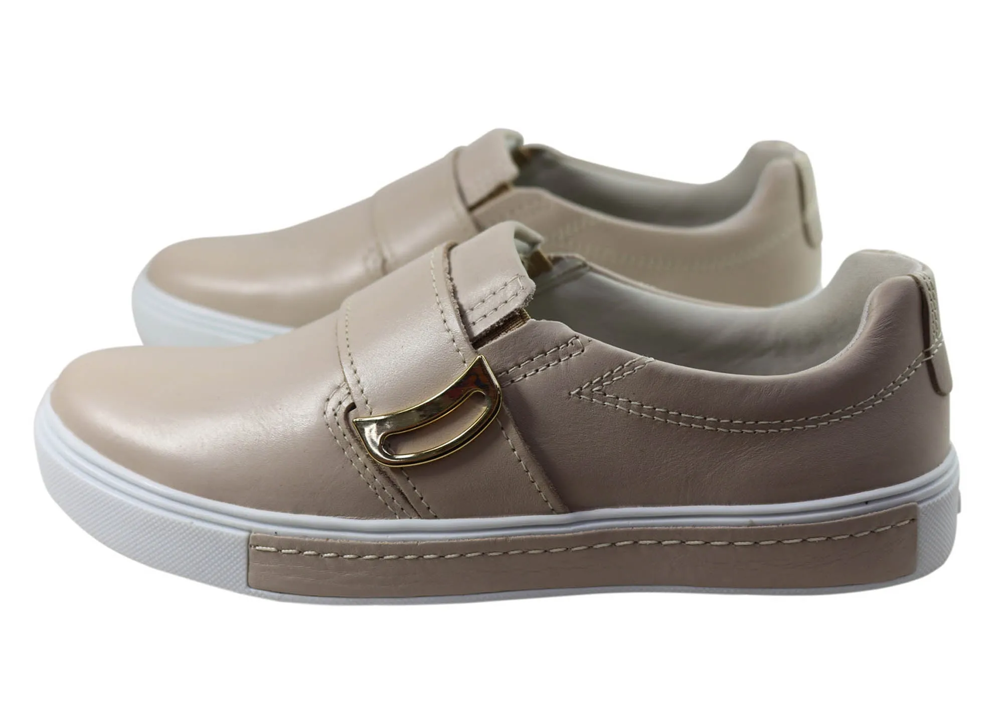 Pegada Keepler Damen Bequeme Leder Freizeitschuhe Hergestellt in Brasilien Pegada Schuhe