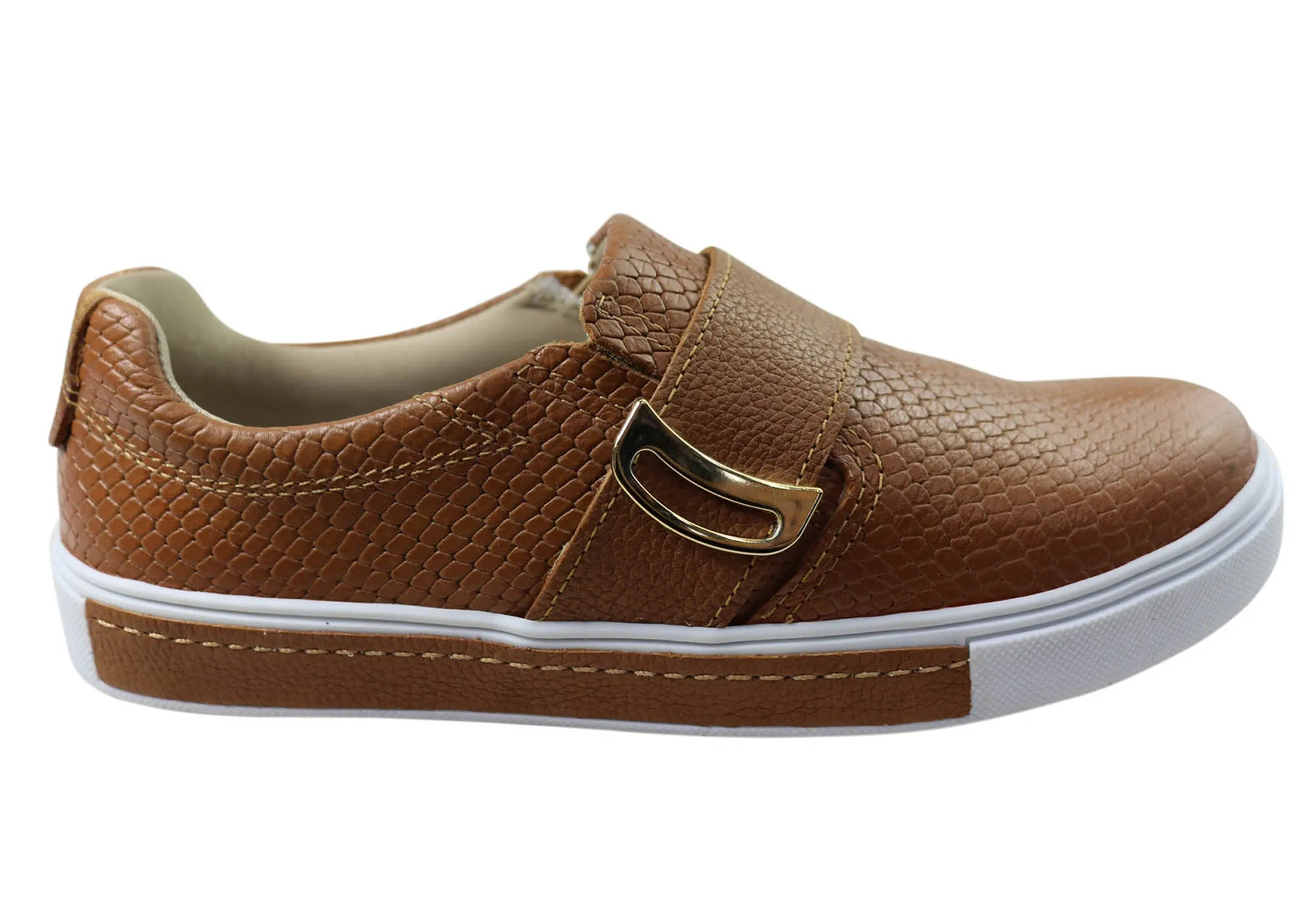 Pegada Keepler Damen Bequeme Leder Freizeitschuhe Hergestellt in Brasilien Pegada Schuhe