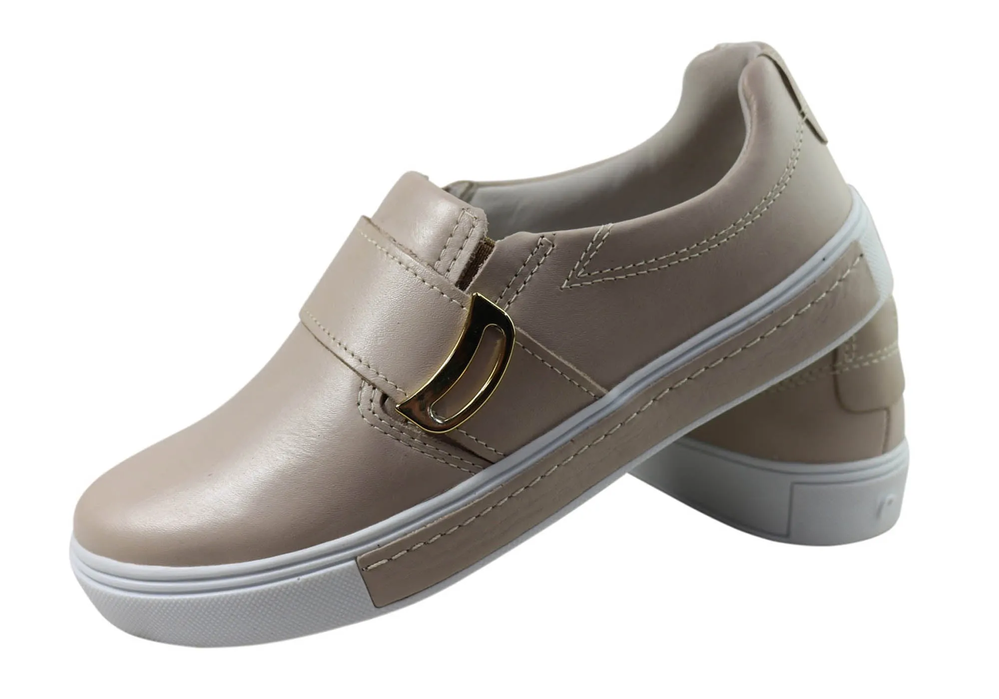 Pegada Keepler Damen Bequeme Leder Freizeitschuhe Hergestellt in Brasilien Pegada Schuhe