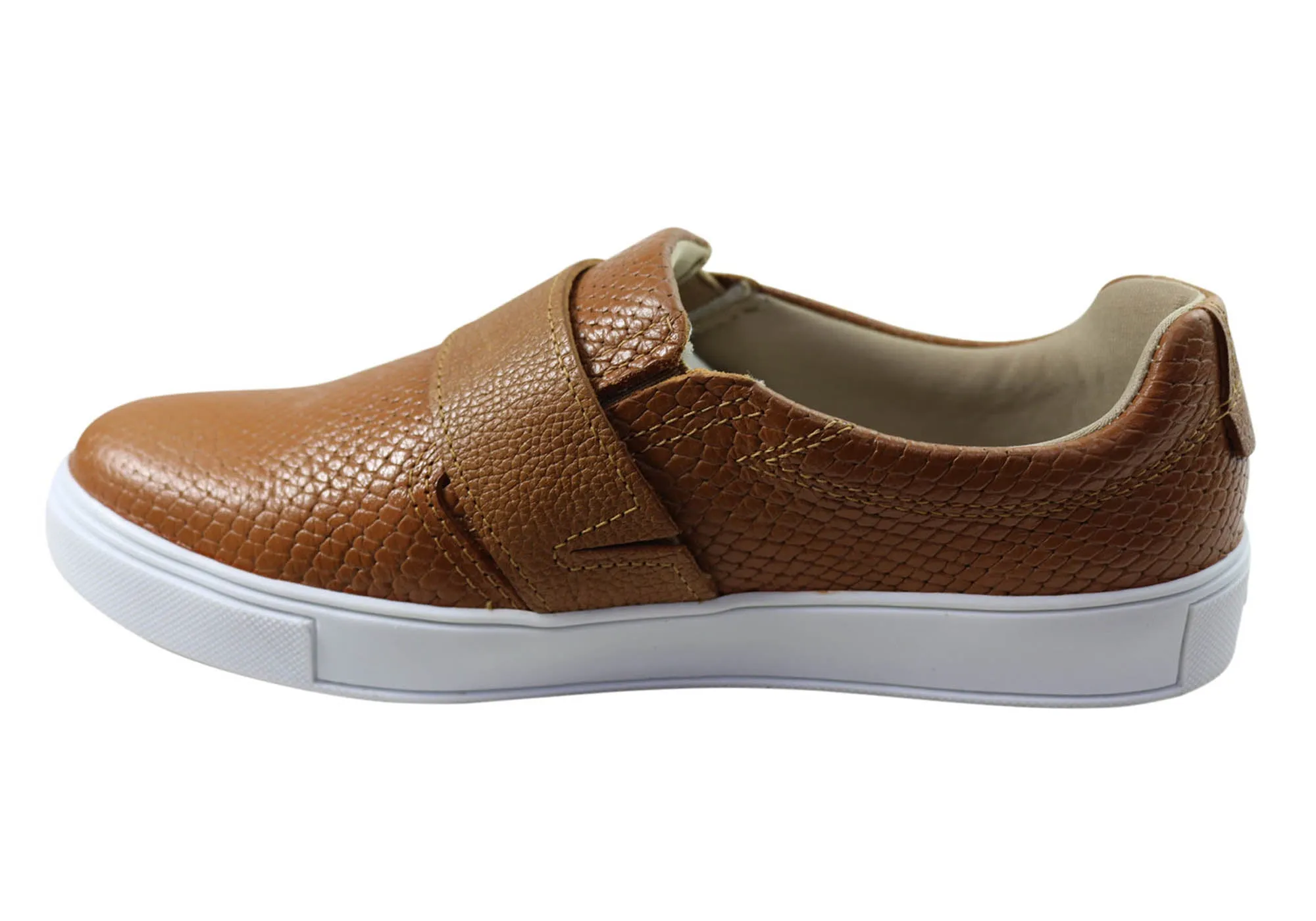 Pegada Keepler Damen Bequeme Leder Freizeitschuhe Hergestellt in Brasilien Pegada Schuhe